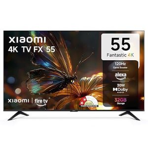 Xiaomi 138 cm (55 inch) FX Ultra HD 4K Smart LED Fire TV L55MB-FIN